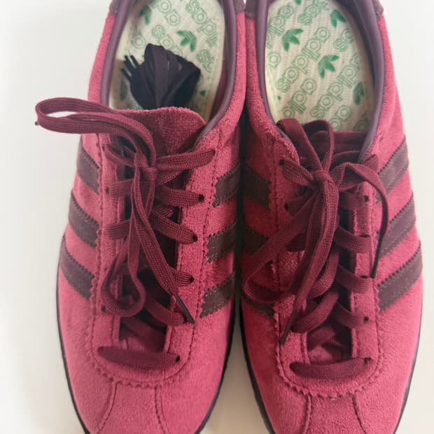 아디다스 토바코 그루엔 컬리지에이트 버건디(245사이즈)