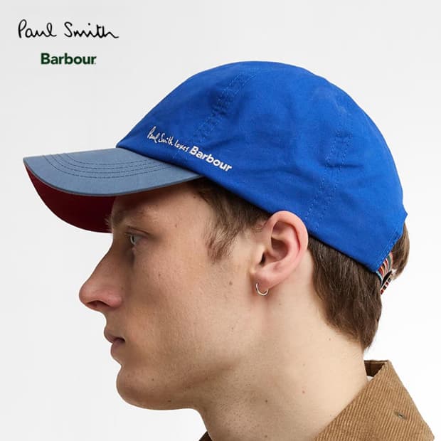 폴 스미스 X 바버 / Paul Smith Barbour 모자 볼캡