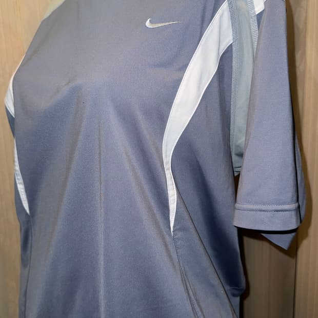 택포) 나이키 스포티 반팔 블루 그레이
