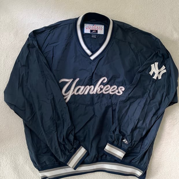 pro player 양키스 웜업져지 네이비 XXL