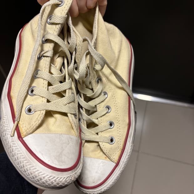 컨버스 하이탑 아이보리 230 