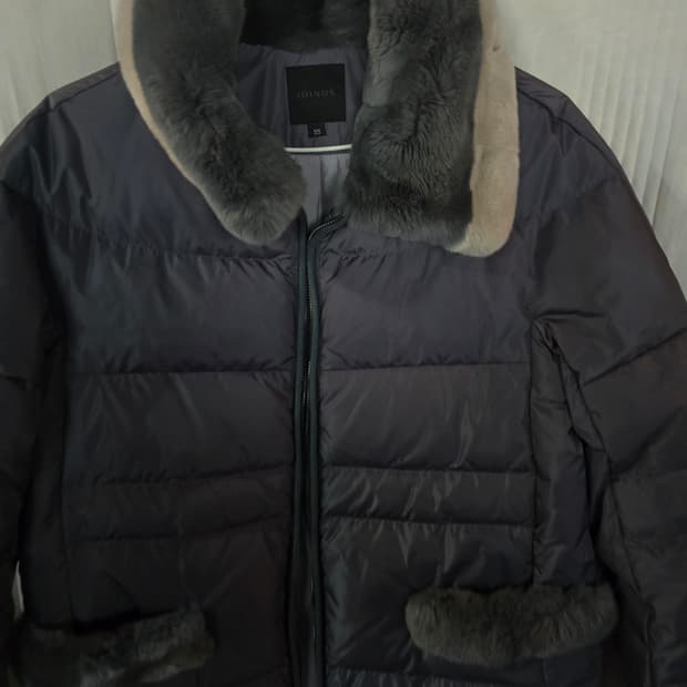 JOINUS 조이너스 퍼 장식 패딩 점퍼