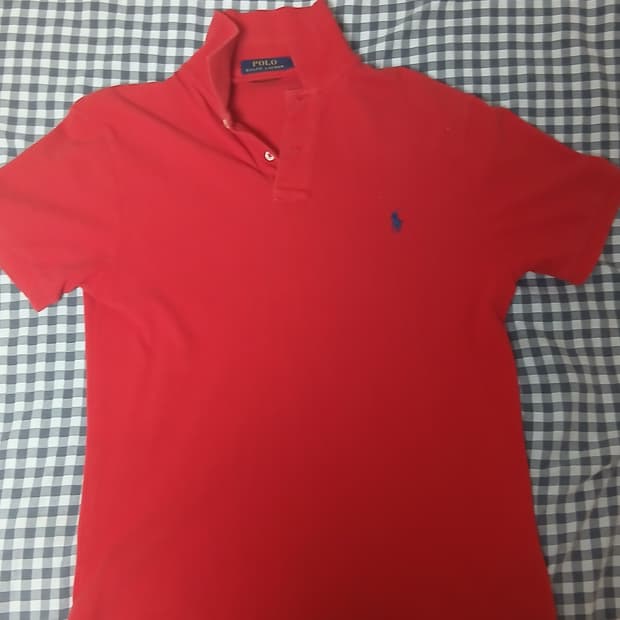 Polo Ralph Lauren 폴로 빨간색깔 반소매 (사이즈 m)