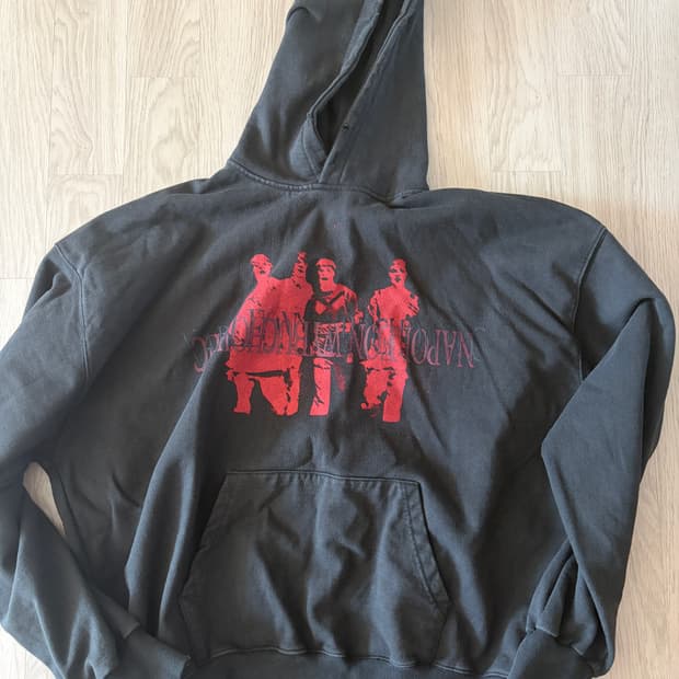 (2)언더마이카 골든터치 데미지 워시드 후드 스컬리