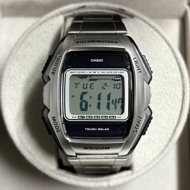 카시오 WL-500 솔라 시계