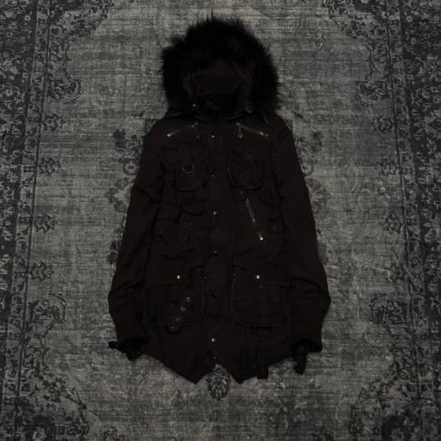 xfrm 퍼 야상 재킷