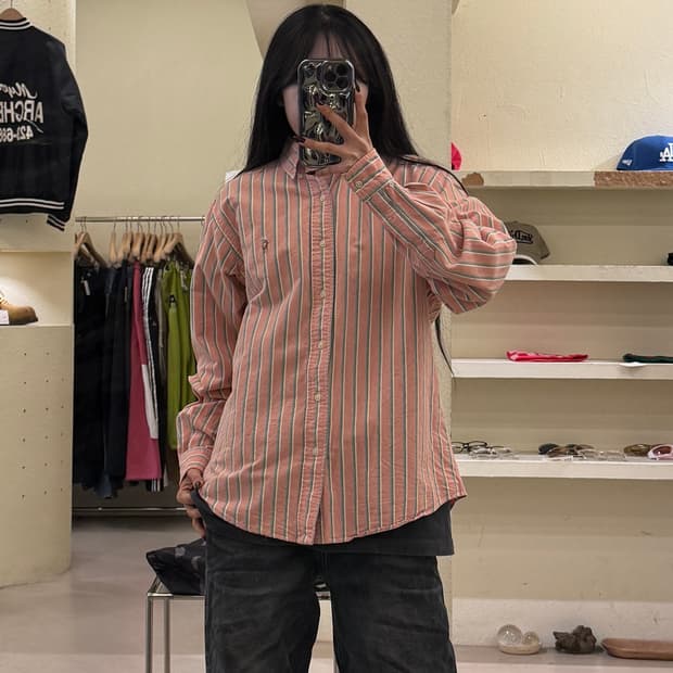 폴로랄프로렌 스트라이프 옥스퍼드 셔츠 U1393