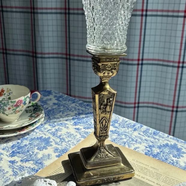 빈티지 촛대(보티브 미포함)