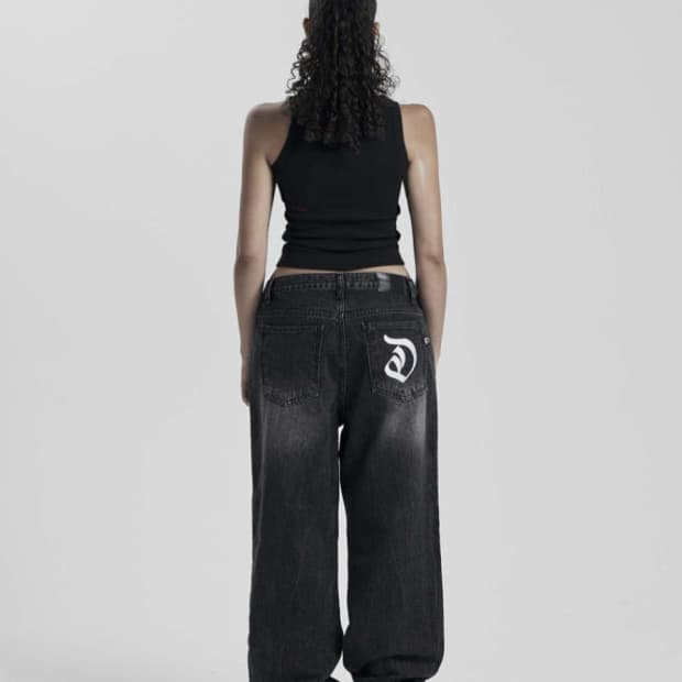 오도어 나스 와이드데님 