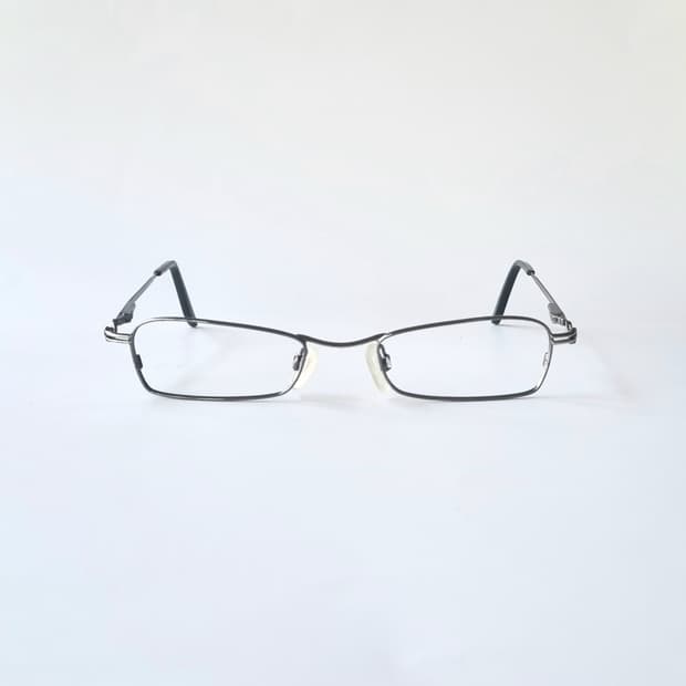 데드스탁 빈티지 메탈릭 내로우 프레임 안경테 785