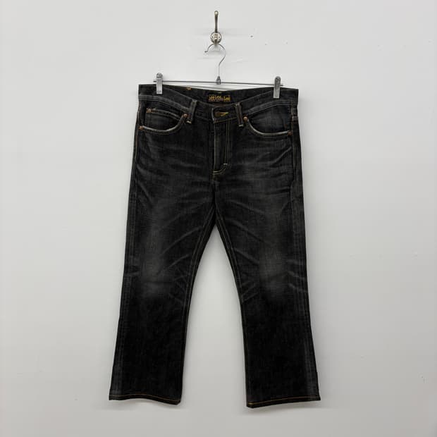 Lee Riders 블랙 데님 팬츠 32in