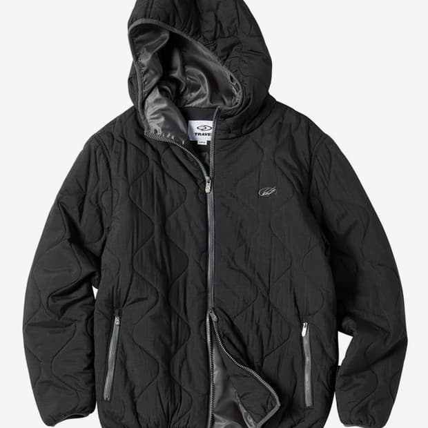 트래블 컴포터 라이트 퀼팅 자켓 경량 패딩 블랙