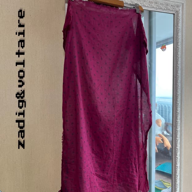 zadig&voltaire skull 스카프