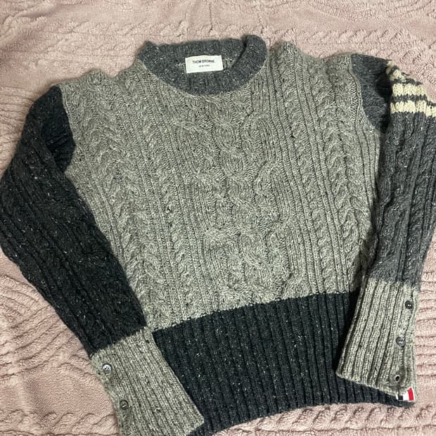 톰브라운 아란 케이블 니트 2사이즈
