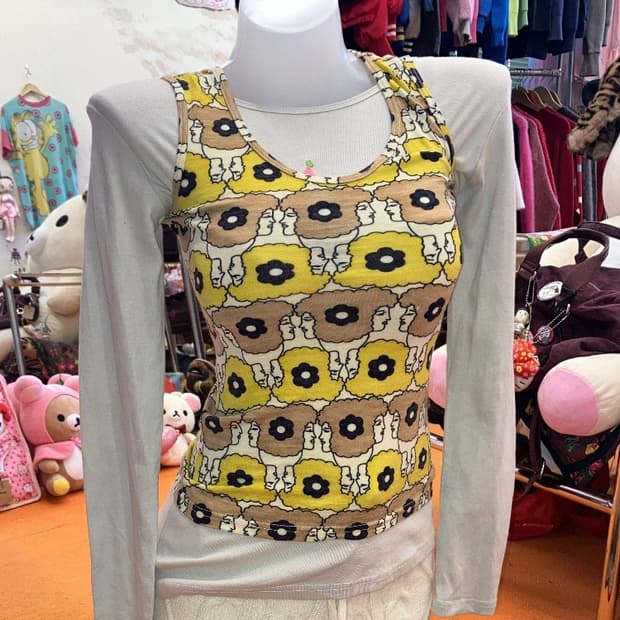 y2k 일러스트 슬리브리스