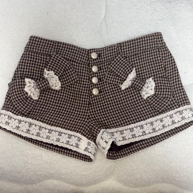 리즈리사 LIZ LISA 라떼갸루 초코 큐롯 팬츠