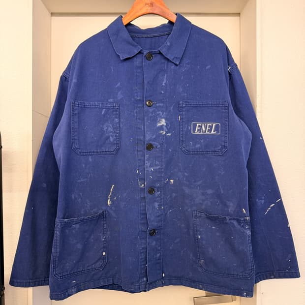 OLD VINTAGE PAINTED FRENCH WORK 프렌치워크자켓