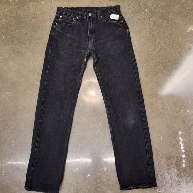 미국빈티지 리바이스505 블랙진 데님팬츠 청바지