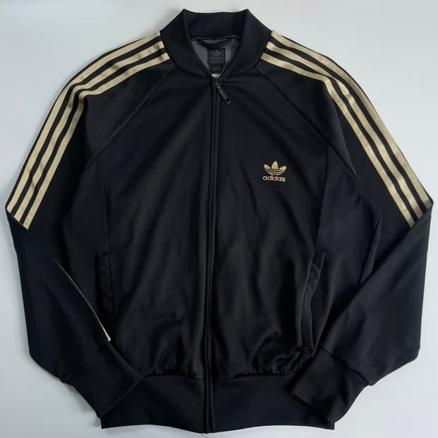 Adidas   아디다스 오리지널 블랙 트랙탑 자켓