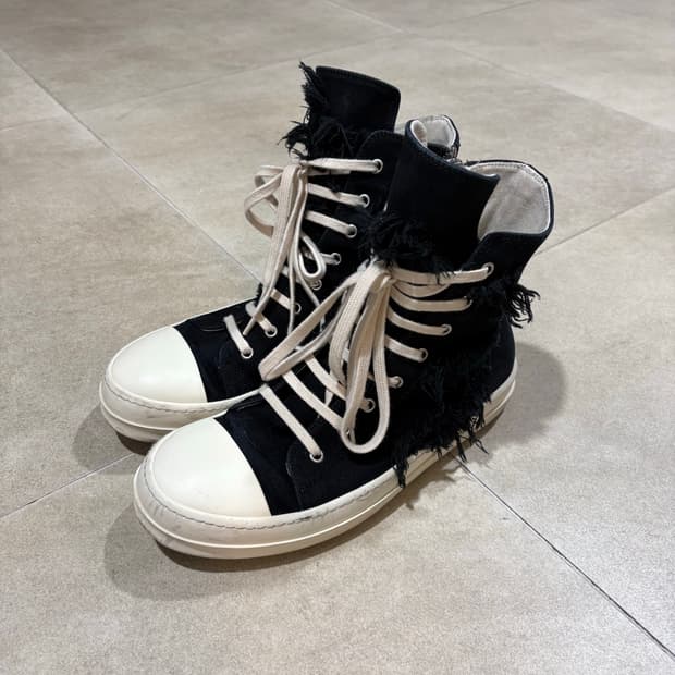 릭오웬스 디스트로이드 컨버스