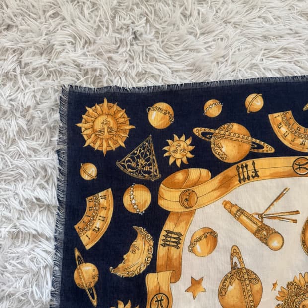 TIE RACK 일본빈티지 스카프 빈티지스카프 남여공용 스카프 목도리