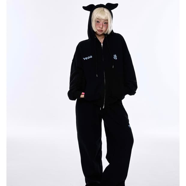 예그 Wing Hoodie 블랙 판매