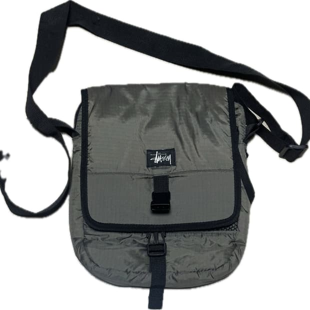 90s 스투시 크로스백 카키