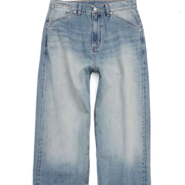 해칭룸 Kuroki Regular Jeans washed blue