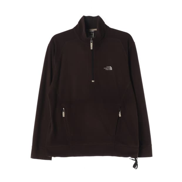 노스페이스 다크 브라운 반지업 후리스 M