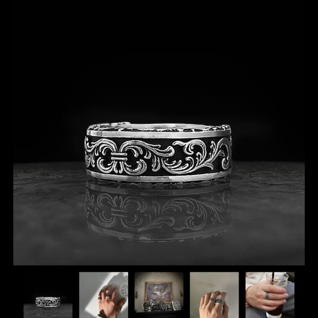 15호) 웰스오너 아칸서스 링 ver.2 (acanthus ring)