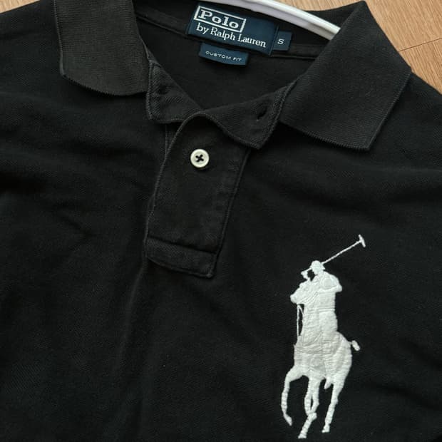 Polo Ralph Lauren 블랙 빅포니 카라티