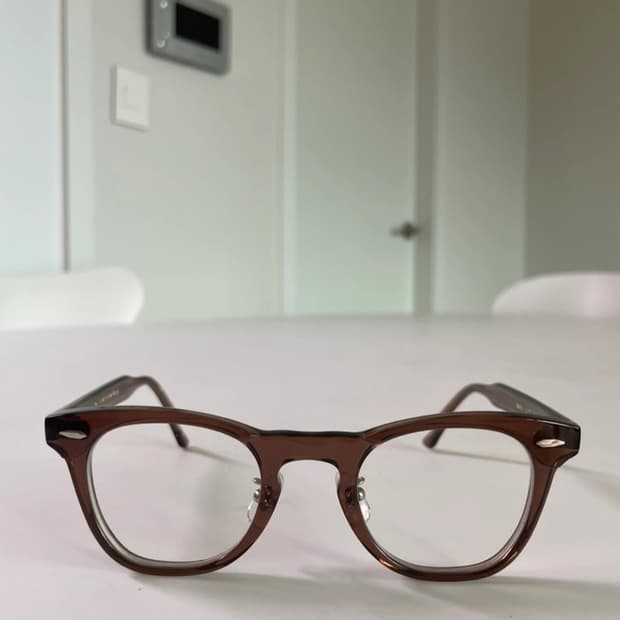 아야메 브로워 안경