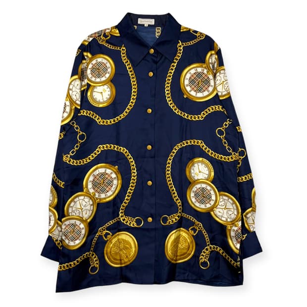 버버리 포켓 워치 패턴 셔츠