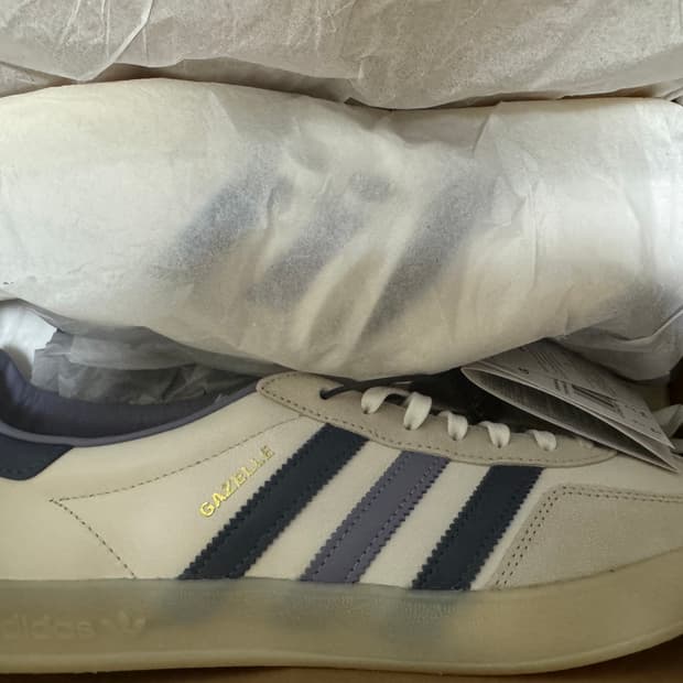 아디다스 신발 Adidas Gazelle Indoor Core White