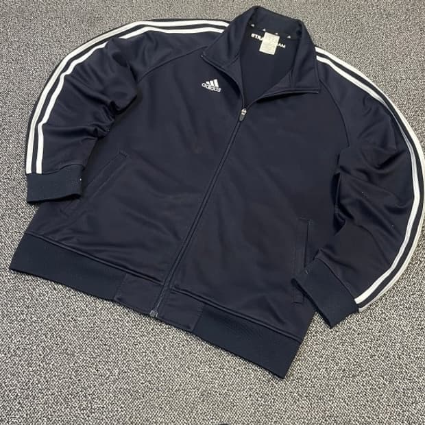 아디다스 네이비 트랙탑 져지집업 110/XXL