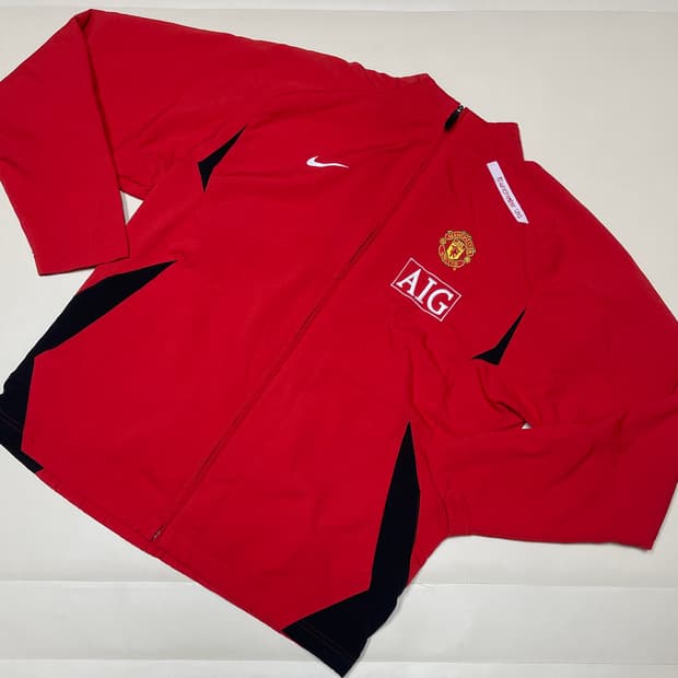 나이키 맨체스터 유나이티드 바람막이 트레이닝 자켓