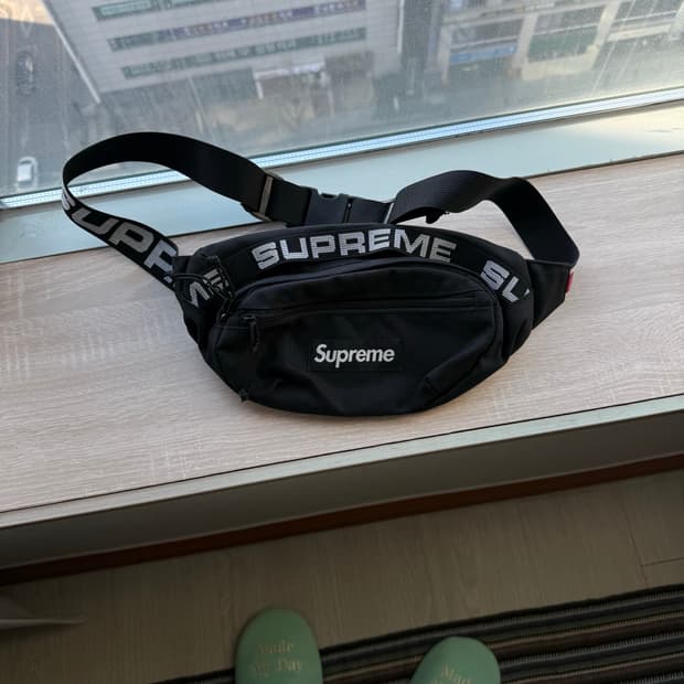 18ss 슈프림 웨이스트백