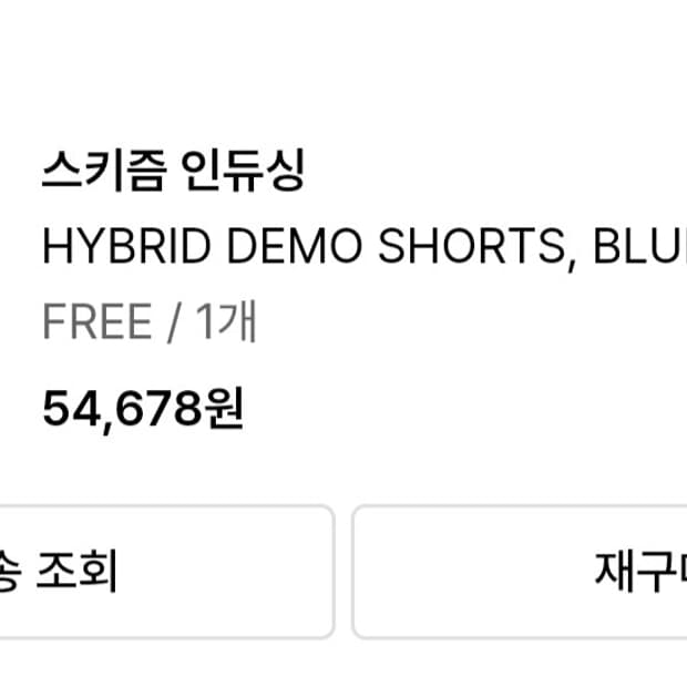 스키즘 인듀싱
HYBRID DEMO SHORTS, BLUE
