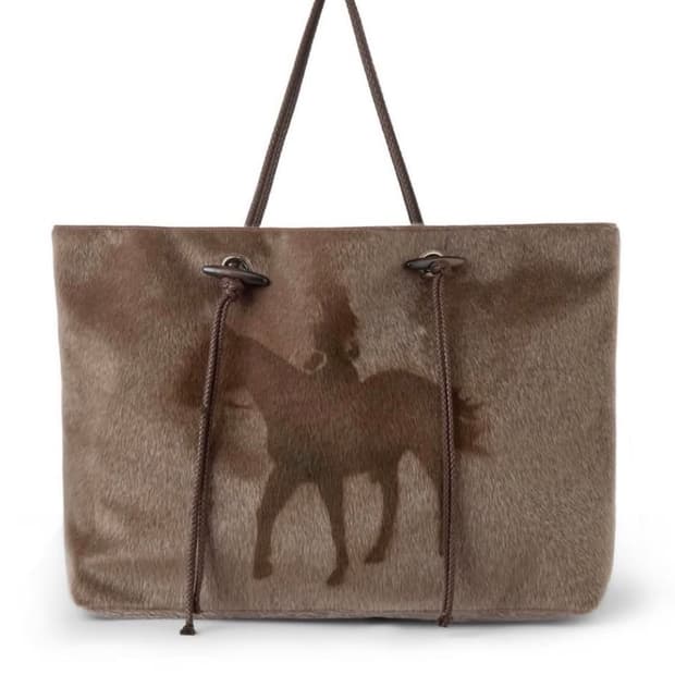 2000아카이브 horse bag 숄더백 브라운