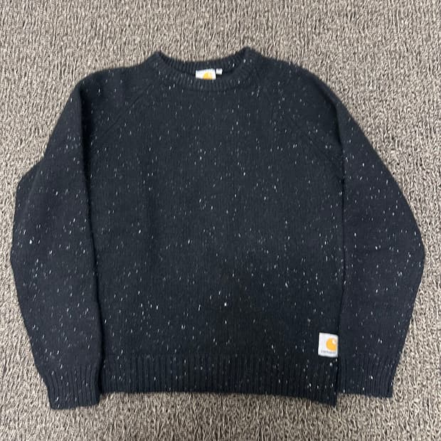 carhartt 칼하트 램스울 여성 니트 블랙 M