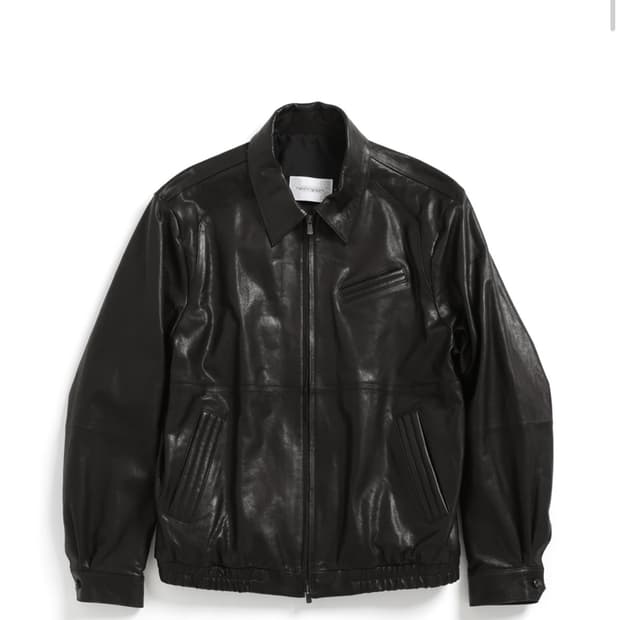 구매) 해칭룸 스티치 볼륨 레더 자켓 블랙 2사이즈 구합니다