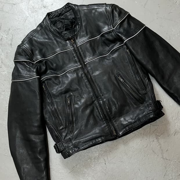 00's 빈티지 레이싱 라이더 자켓