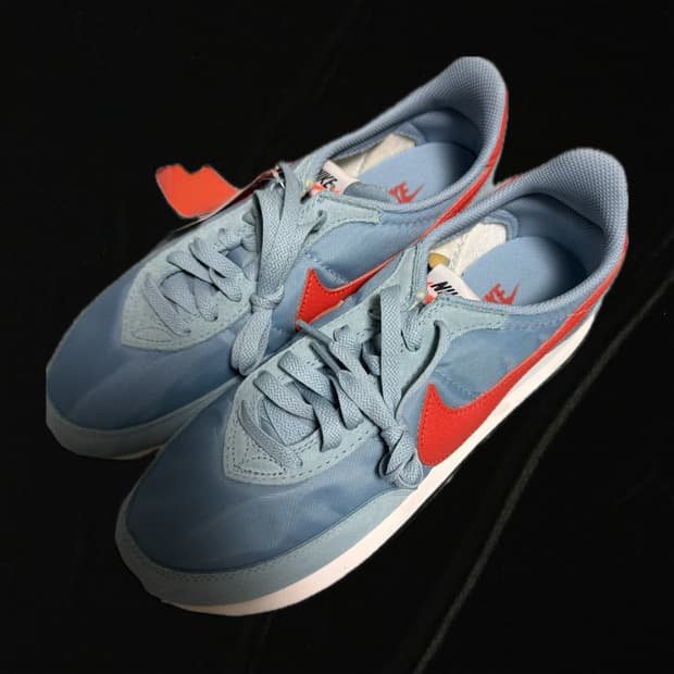 나이키 와플 트레이너2 원 블루 팀 오렌지 새상품