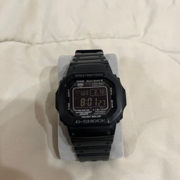 지샥 gw-m5610 올블랙