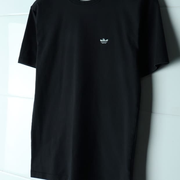 W(XS-S) 아디다스 반팔 티셔츠 마크곤잘레스 협업 블랙-H34371