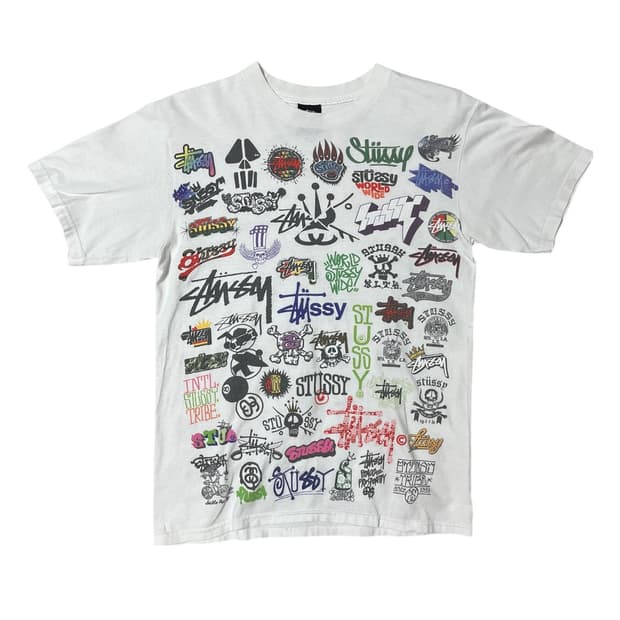 00s Stussy all logo S