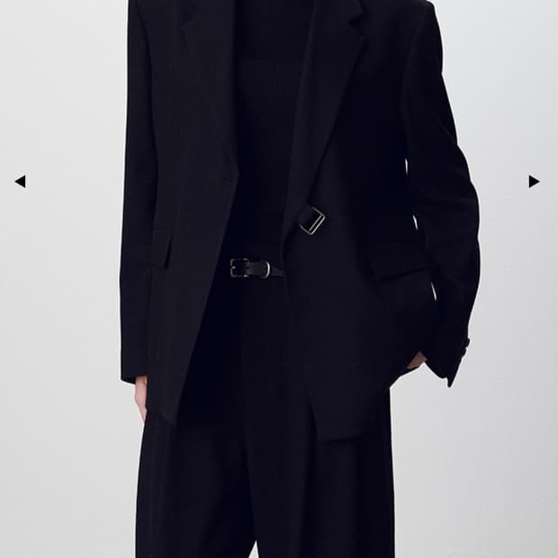 토니웩 24fw 벨티드 블레이저 