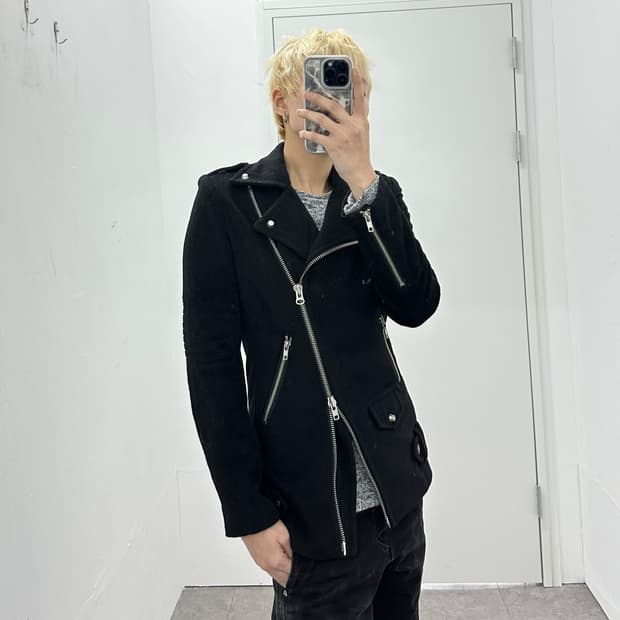 ROYAL PARTY wool motor jacket