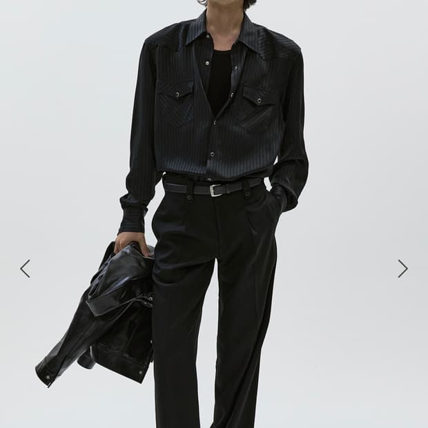 Savage western shirt black XL