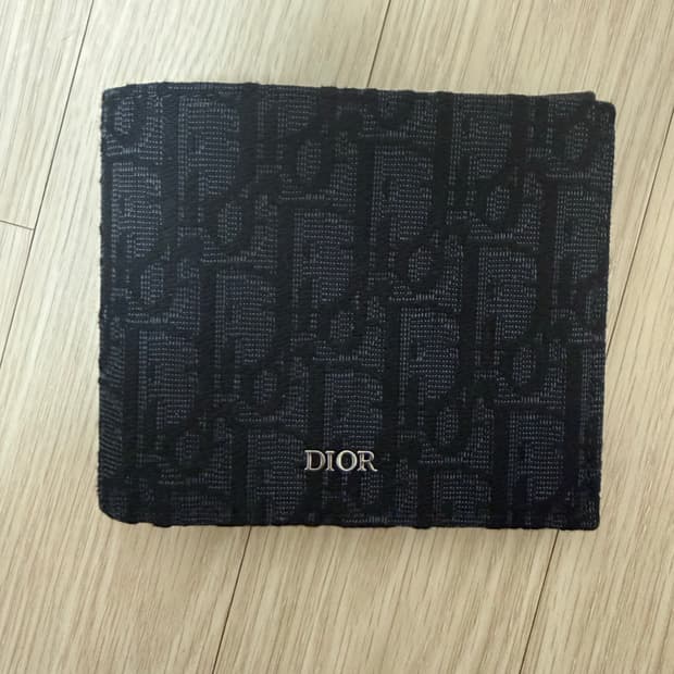 디올 오블리크 반지갑